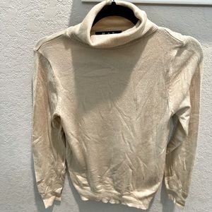 Cream Turtleneck